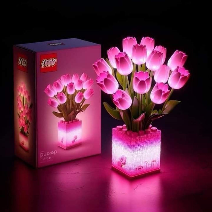 Brick by Brick, Petal by Petal: How to Display LEGO Flowers in 14 Ways