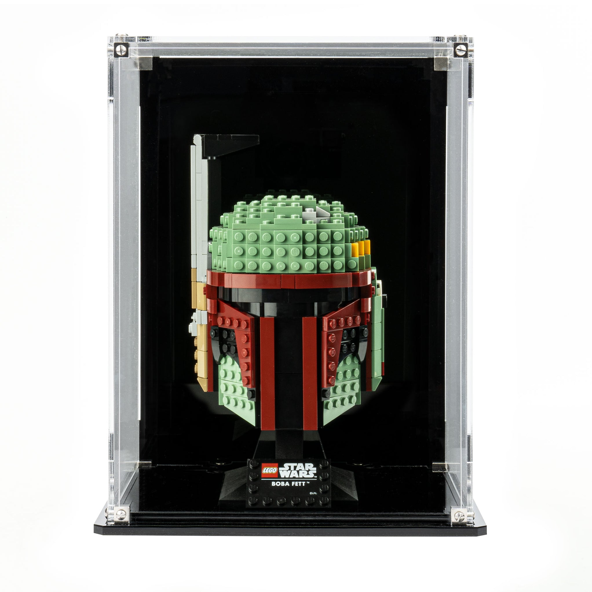 Display Case For Lego® Star Wars™ Boba Fett Helmet (75277) — Wicked Brick