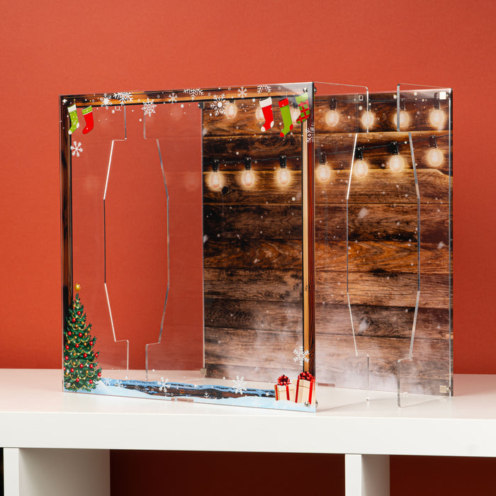 Decorative Christmas Window Display Solution for IKEA® KALLAX