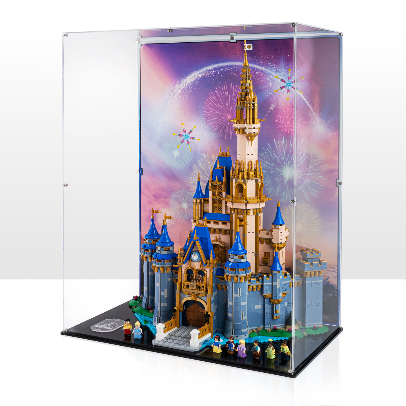 Display case for LEGO® Disney Castle (43222) — Wicked Brick