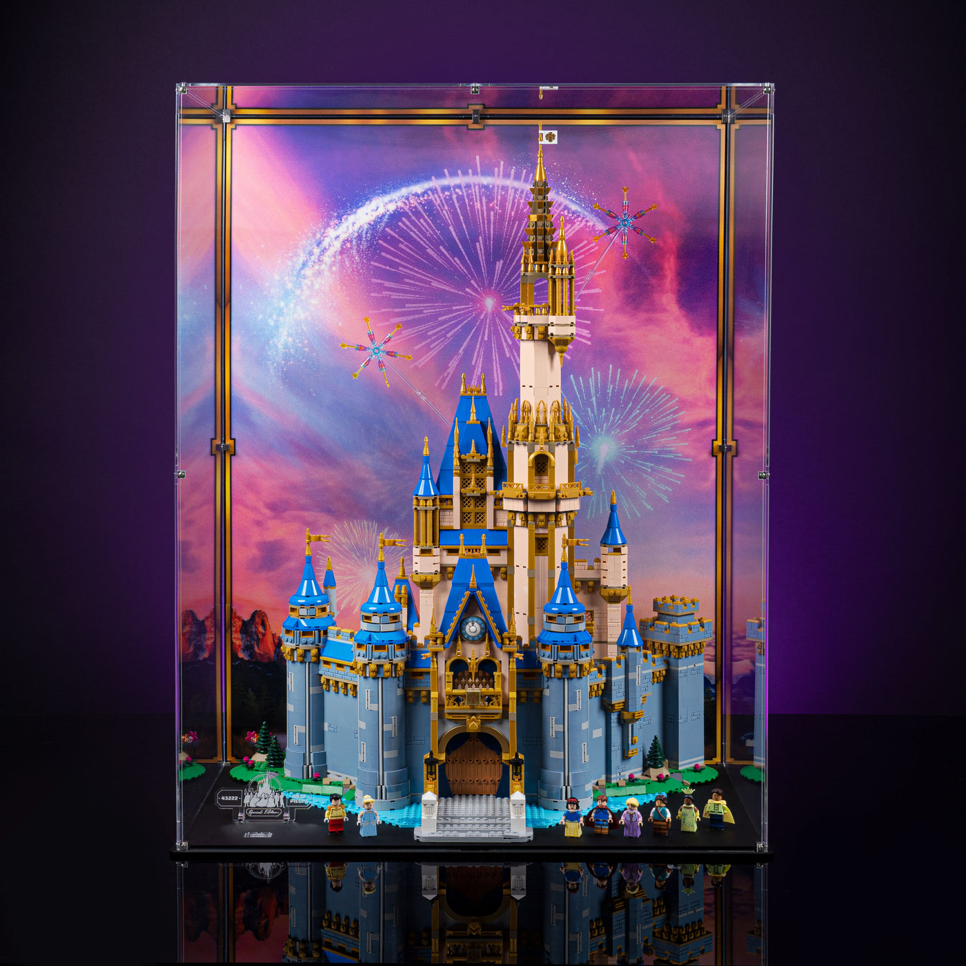 Limited Edition Display case for LEGO® Disney Castle (43222) — Wicked Brick