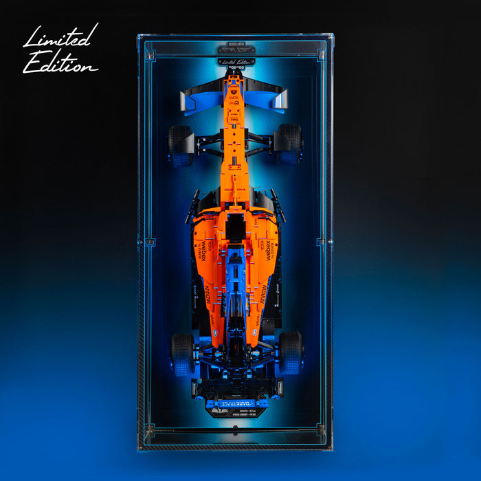 Limited Edition Wall Mounted Display Case for LEGO® Technic™ McLaren Formula 1™ Race Car (42141)