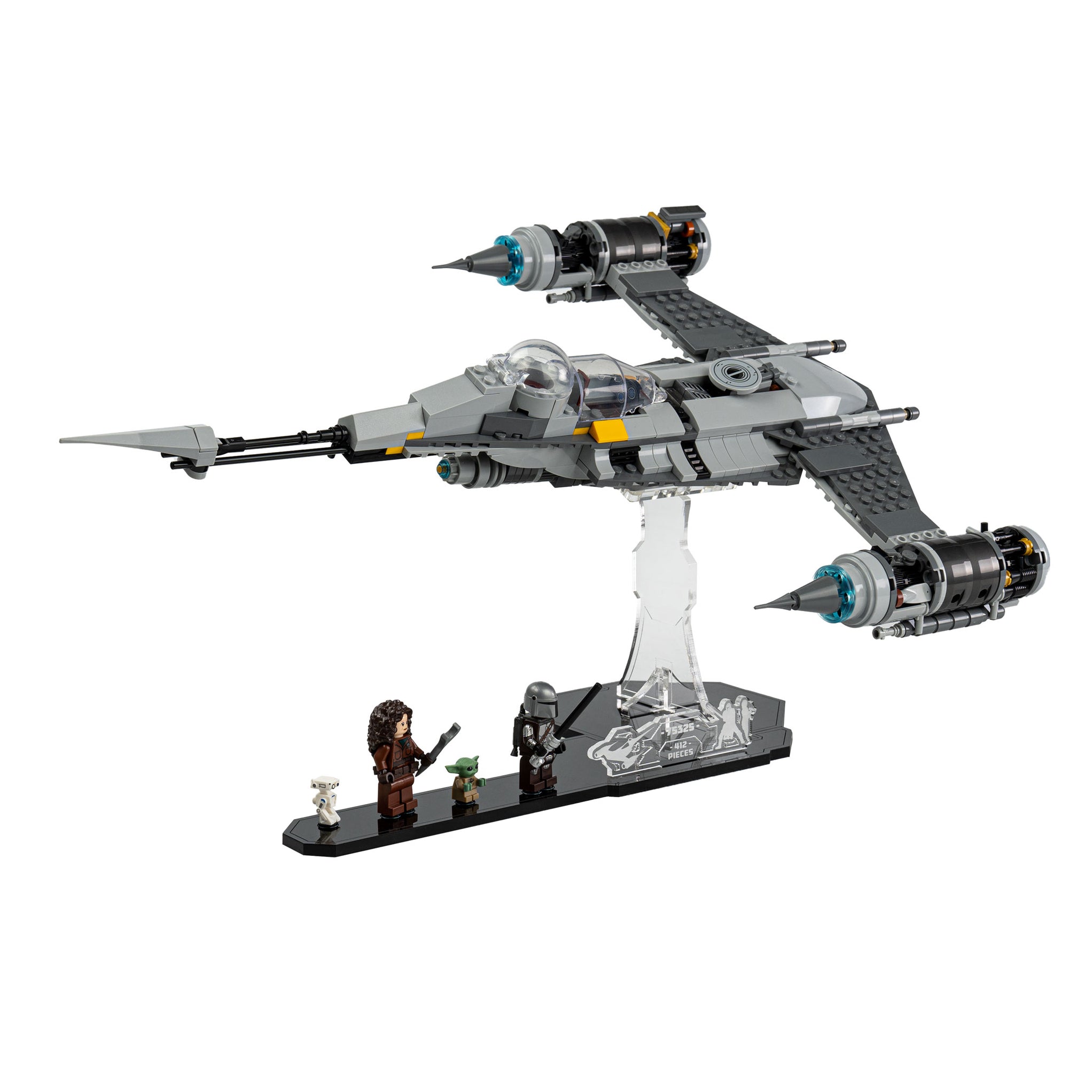 Display Stand for LEGO® Star Wars™ The Mandalorian's N1 Starfighter ...