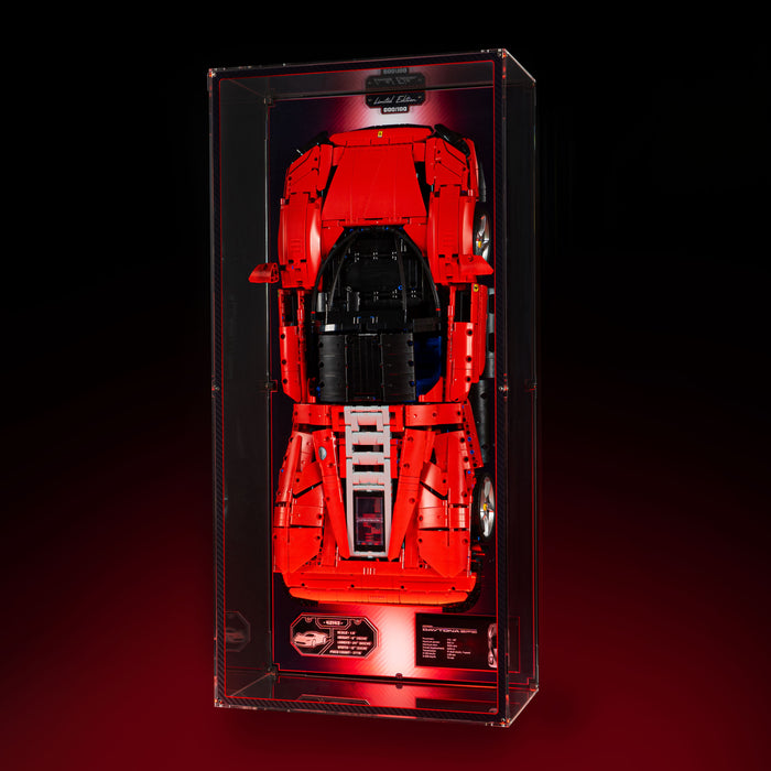 Limited Edition Wall Mounted Display Case for LEGO® Technic™ Ferrari Daytona SP3 (42143)