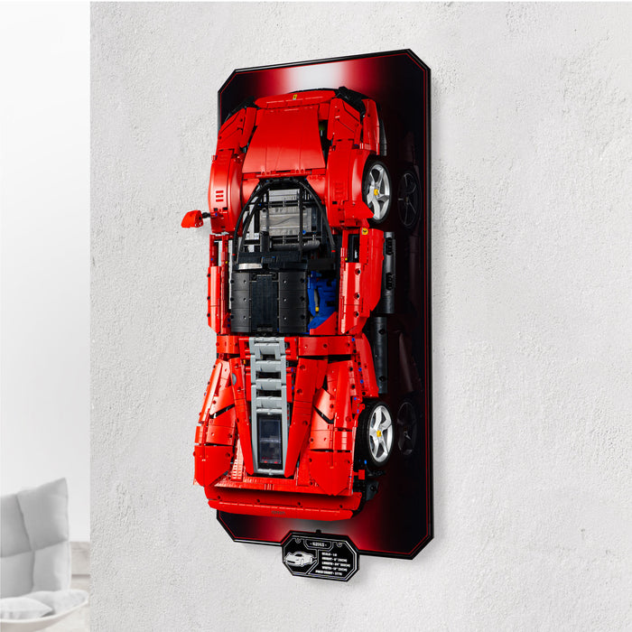 Wall Mounted Display Stand for LEGO® Technic™ Ferrari Daytona SP3 (42143)