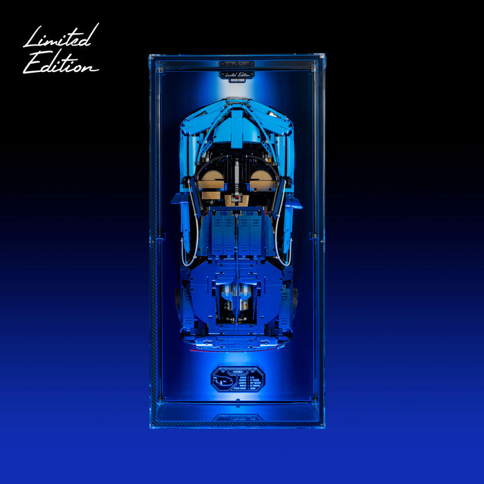 Limited Edition Wall Mounted Display Case for LEGO® Technic™ Bugatti Chiron (42083)