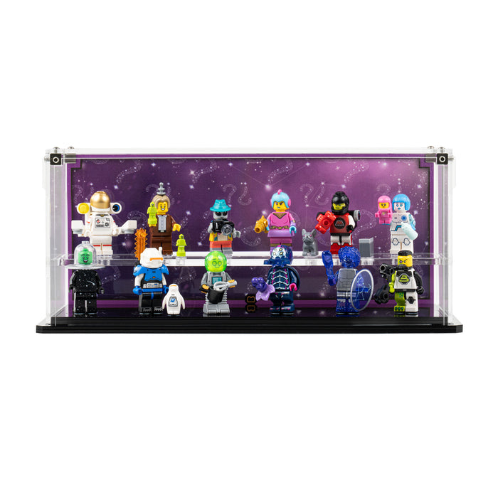 Display Case for LEGO® Space Minifigures Series 26 (71046)