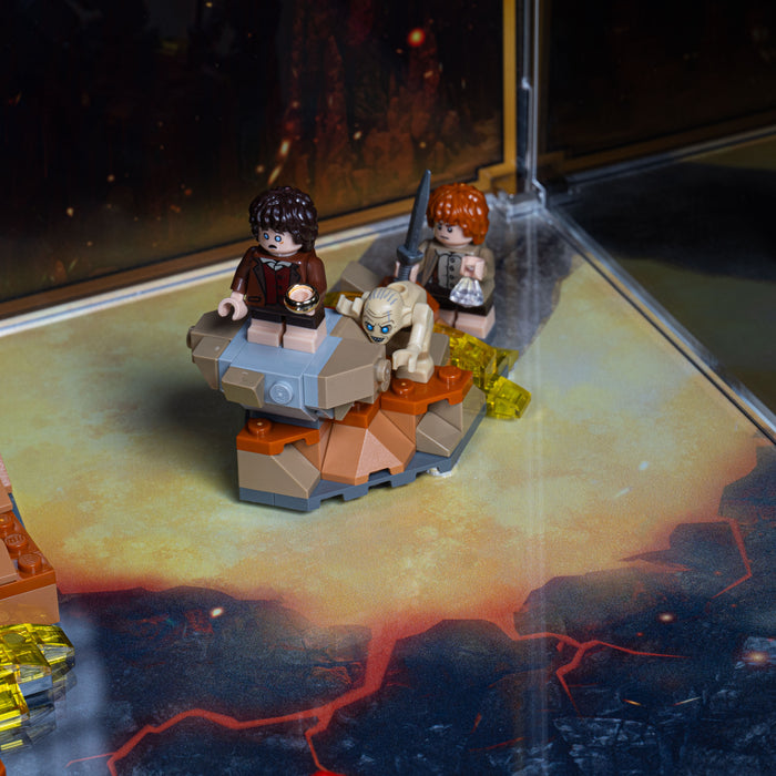 Limited Edition display case for LEGO® The Lord of the Rings: Barad-dûr™ with Fell Beast (10333 & 40693)