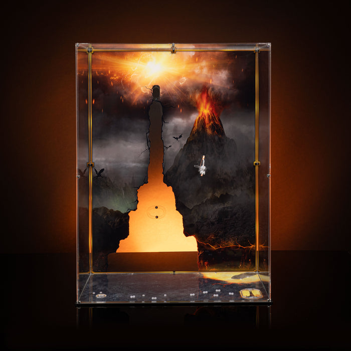 Limited Edition display case for LEGO® The Lord of the Rings: Barad-dûr™ with Fell Beast (10333 & 40693)