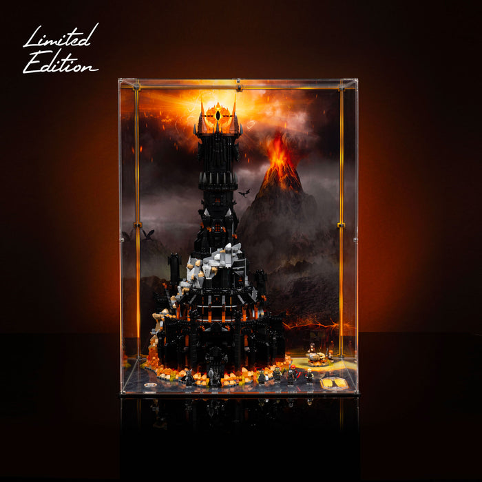 Limited Edition display case for LEGO® The Lord of the Rings: Barad-dûr™ (10333)