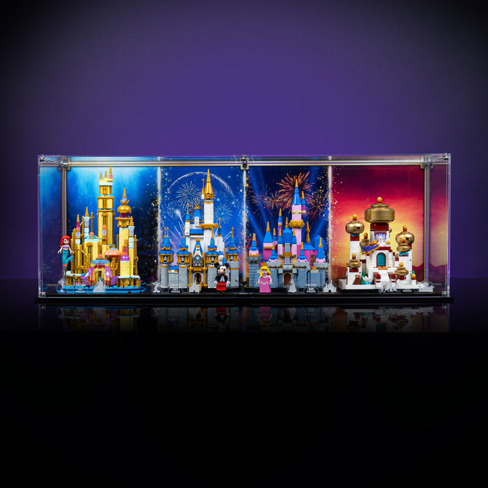 Limited Edition Display Case for LEGO® Mini Disney Castles (40720, 40478, 40613, 40708)