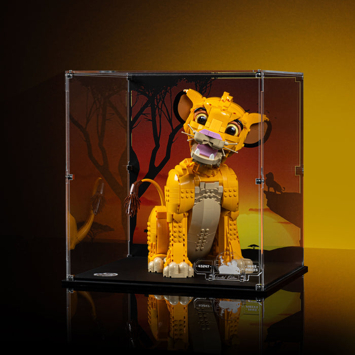 Limited Edition Display Case for LEGO® Young Simba the Lion King (43247)