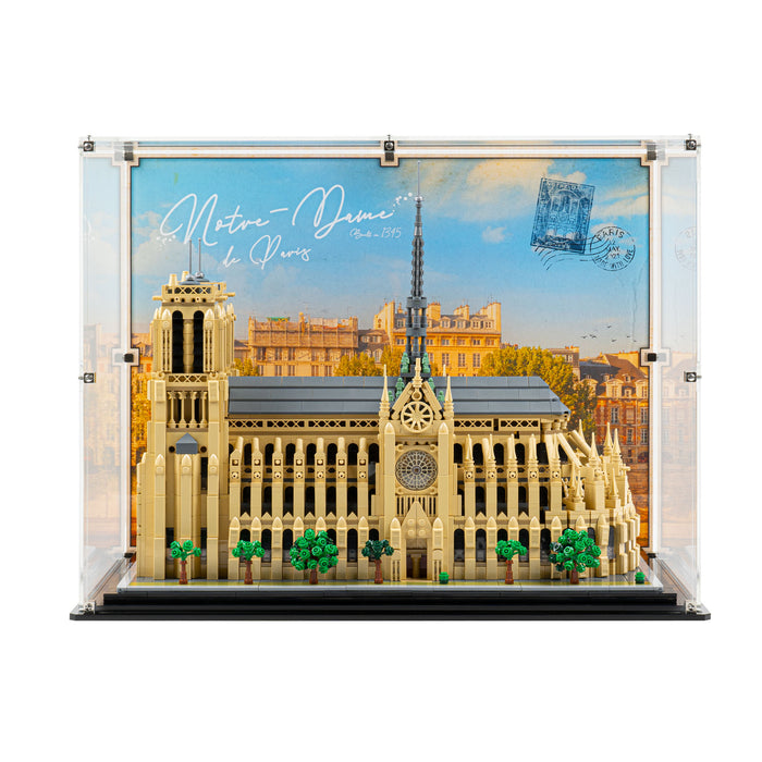 Display Case for LEGO® Architecture Notre-Dame de Paris (21061)