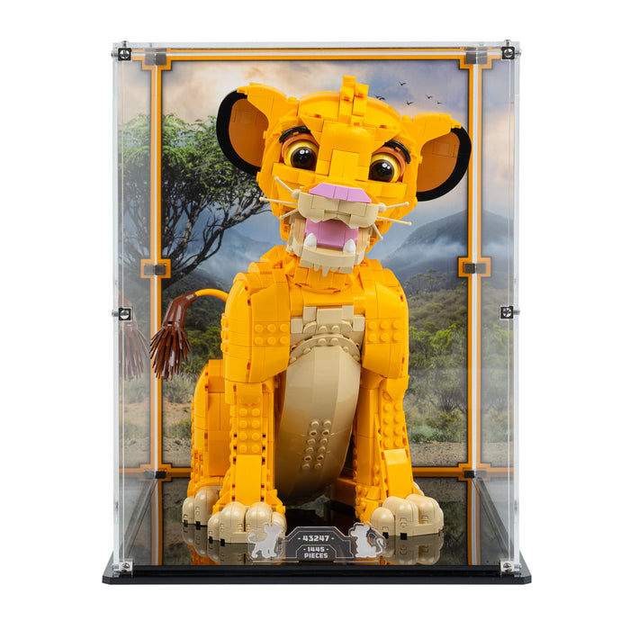 Display Case for LEGO® Young Simba the Lion King (43247)