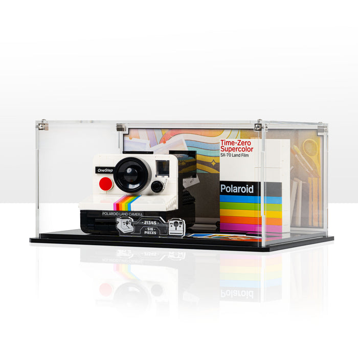 Display Case for LEGO® Polaroid OneStep SX-70 Camera (21345)