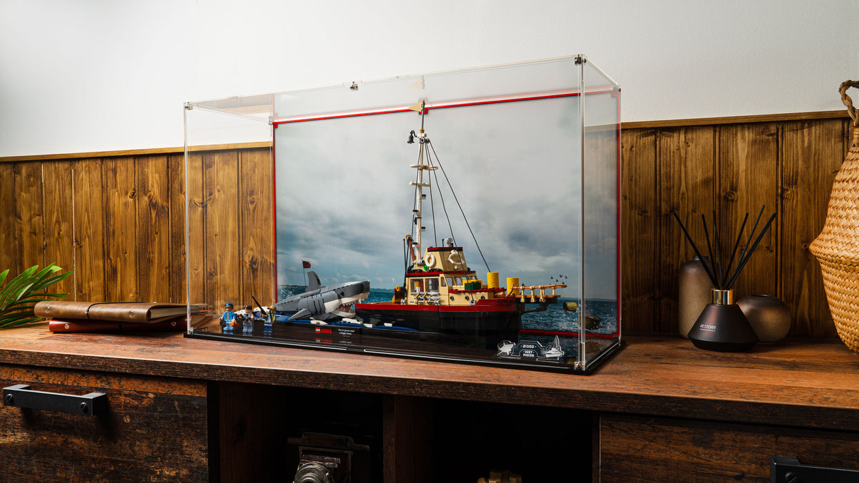 Display Case for LEGO® Ideas Jaws (21350)