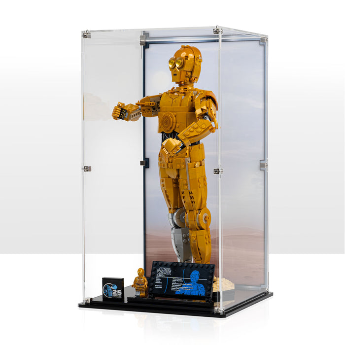 Display Case for LEGO® Star Wars C-3PO (75398)