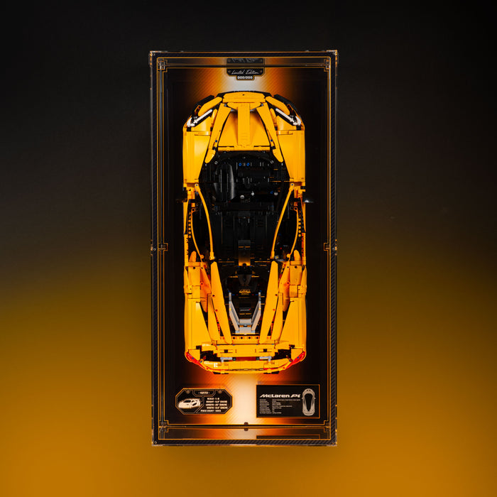 Limited Edition Wall Mounted Display Case for LEGO® Technic™ McLaren P1™ (42172)