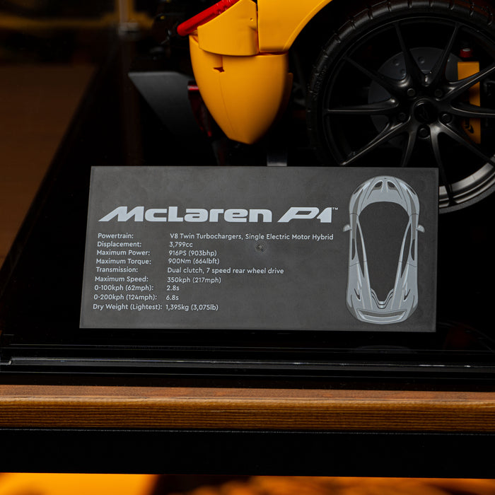 Display Case for LEGO® Technic™ McLaren P1™ (42172)