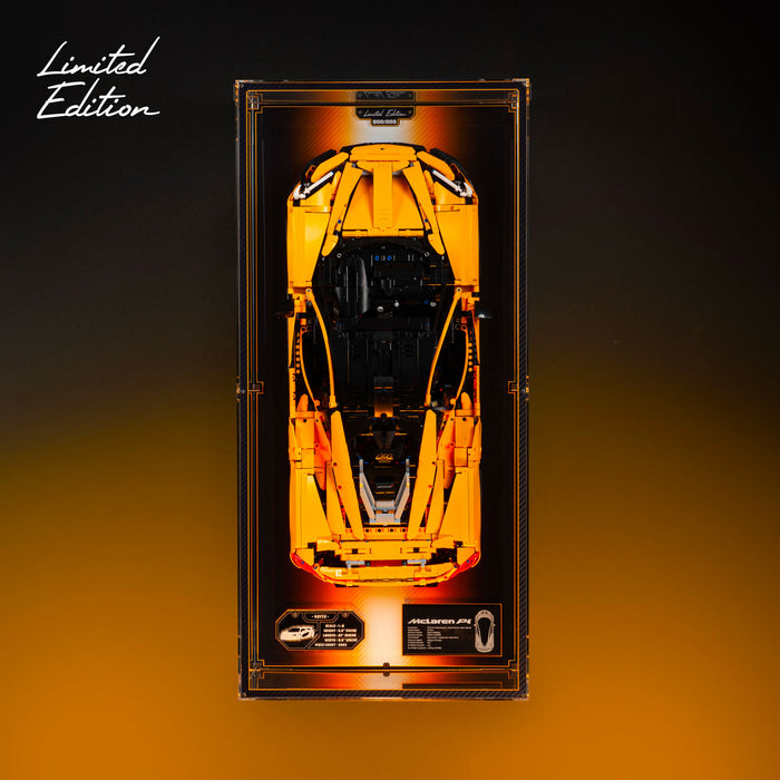 Limited Edition Wall Mounted Display Case for LEGO® Technic™ McLaren P1™ (42172)