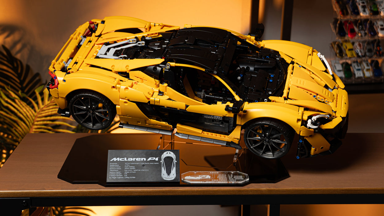 Display Stand with Plaque for LEGO® Technic™ McLaren P1™ (42172)