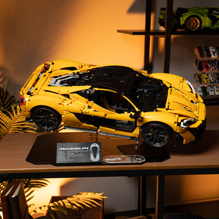 Display Stand with Plaque for LEGO® Technic™ McLaren P1™ (42172)