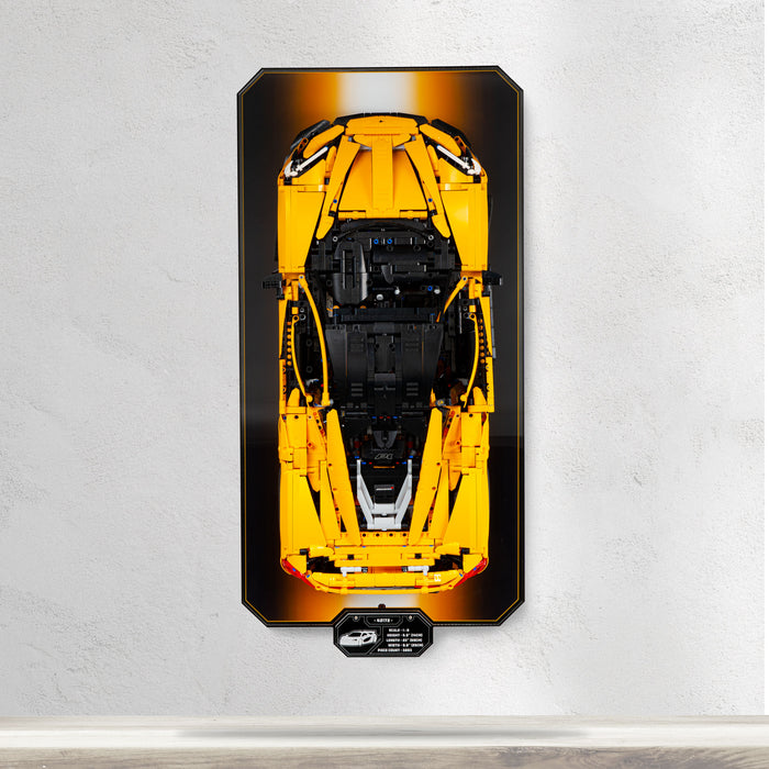 Wall Mounted Display for LEGO® Technic™ McLaren P1™ (42172)