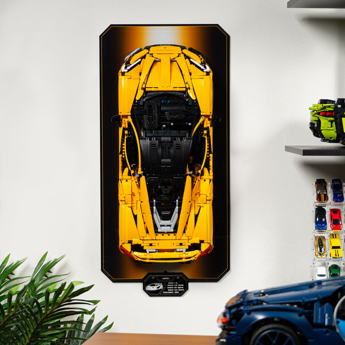 Wall Mounted Display for LEGO® Technic™ McLaren P1™ (42172)