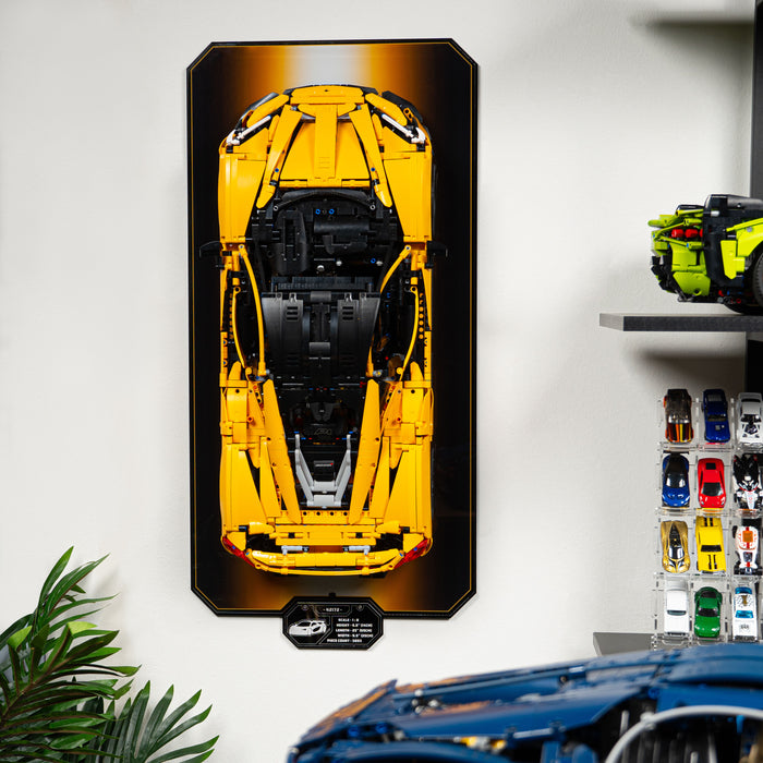 Wall Mounted Display for LEGO® Technic™ McLaren P1™ (42172)