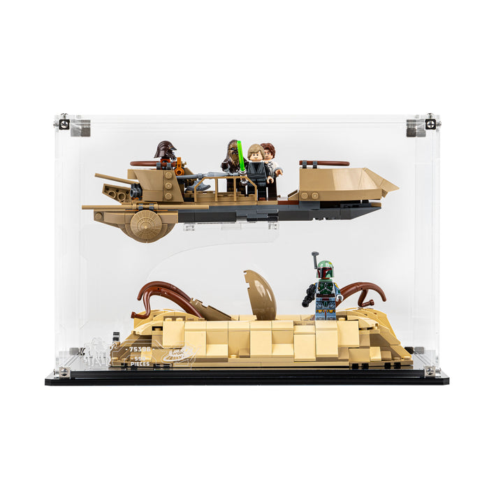 Display Case for LEGO® Star Wars Desert Skiff and Sarlacc Pit (75396)