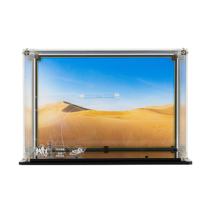 Display Case for LEGO® Star Wars Desert Skiff and Sarlacc Pit (75396)