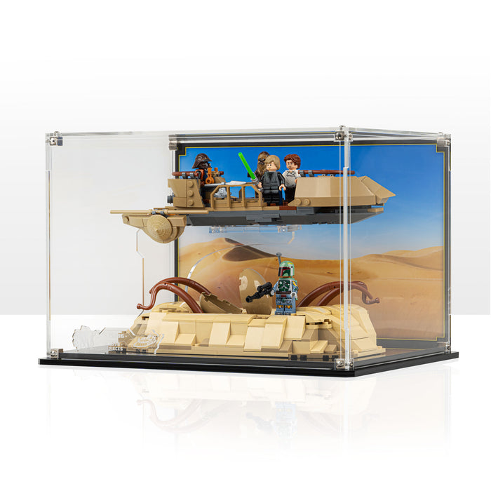 Display Case for LEGO® Star Wars Desert Skiff and Sarlacc Pit (75396)