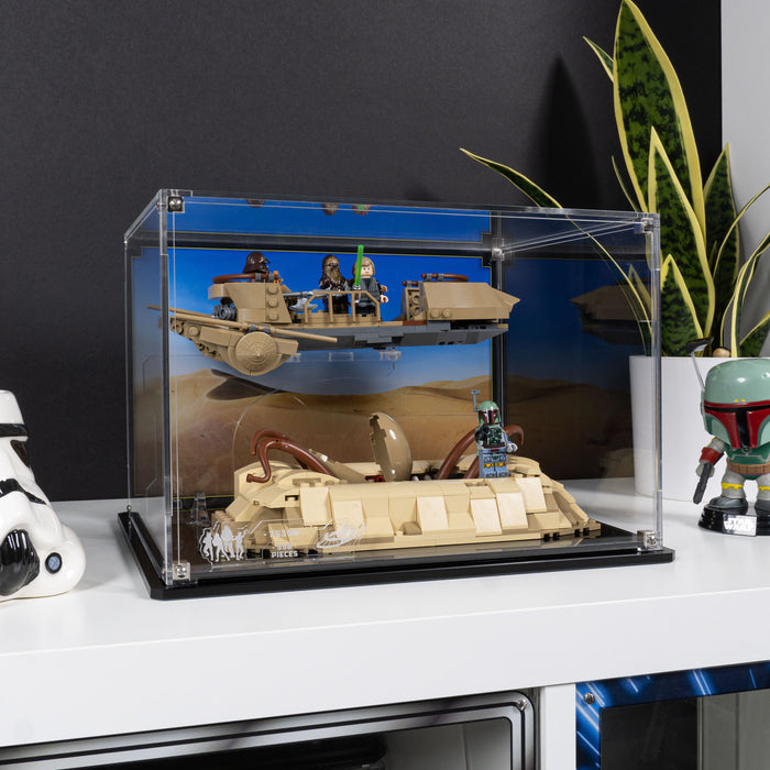 Display Case for LEGO® Star Wars Desert Skiff and Sarlacc Pit (75396)