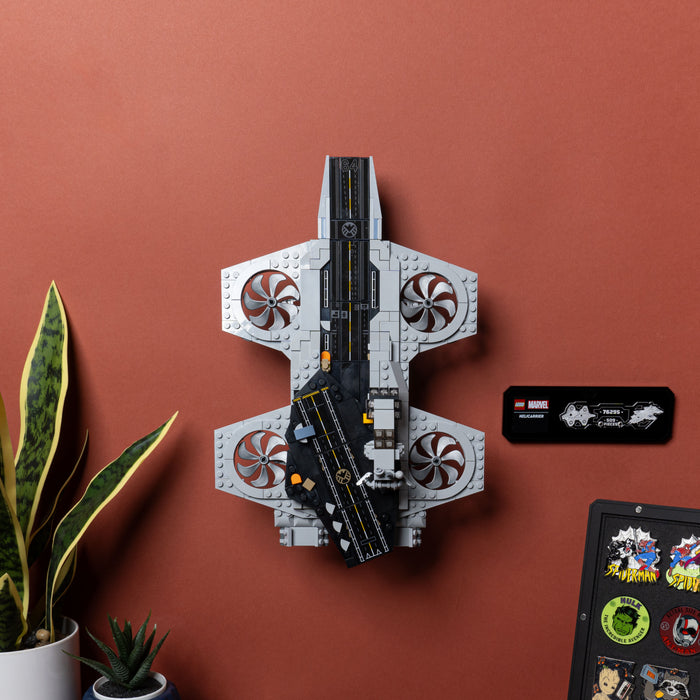 Wall Mounted Display Stand for LEGO® Marvel™ The Avengers Helicarrier (76295)