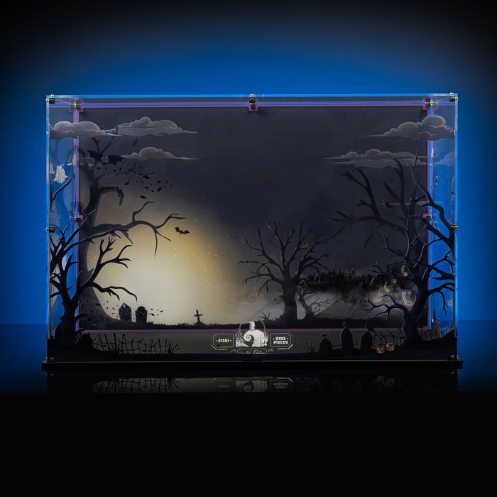 Limited Edition Display Case for LEGO® Ideas: The Nightmare Before Christmas (21351)