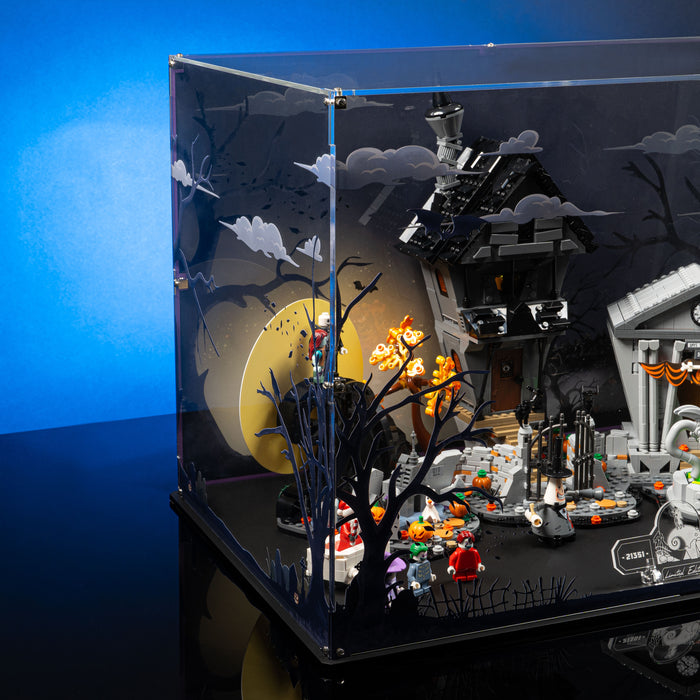 Limited Edition Display Case for LEGO® Ideas: The Nightmare Before Christmas (21351)