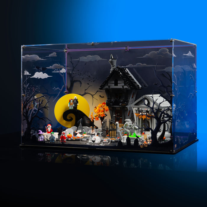 Limited Edition Display Case for LEGO® Ideas: The Nightmare Before Christmas (21351)