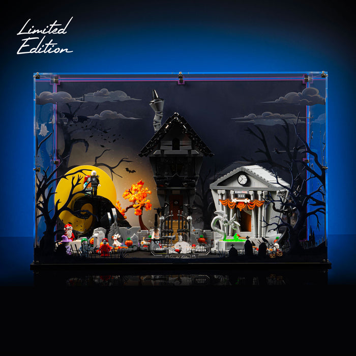 Limited Edition Display Case for LEGO® Ideas: The Nightmare Before Christmas (21351)