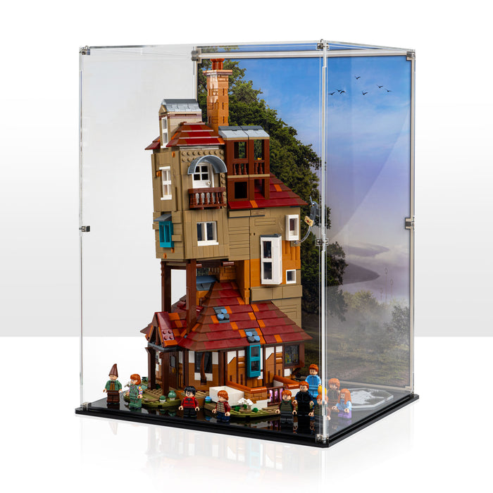 Display Case for LEGO® Harry Potter™: The Burrow Collector’s Edition (76437)