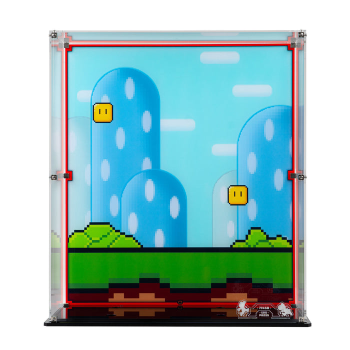 Display Case for LEGO® Super Mario™: Super Mario World™ Mario and Yoshi (71438)