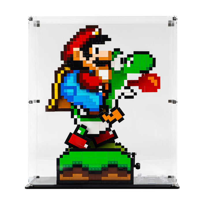 Display Case for LEGO® Super Mario™: Super Mario World™ Mario and Yoshi (71438)