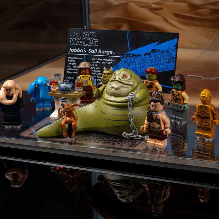 Limited Edition Display Case for LEGO® Star Wars™ UCS Jabba’s Sail Barge and LEGO® Star Wars™ Desert Skiff and Sarlacc Pit (75396, 75397)