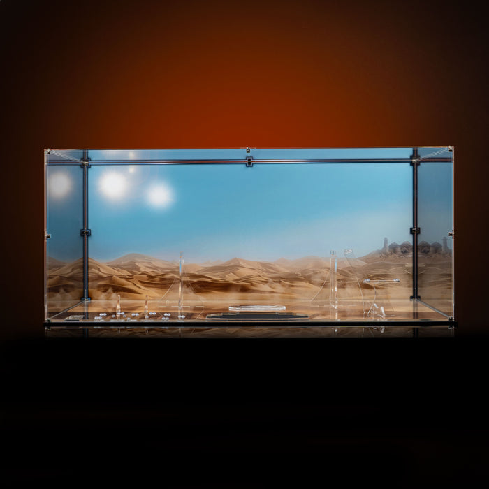 Limited Edition Display Case for LEGO® Star Wars™ UCS Jabba’s Sail Barge and LEGO® Star Wars™ Desert Skiff and Sarlacc Pit (75396, 75397)