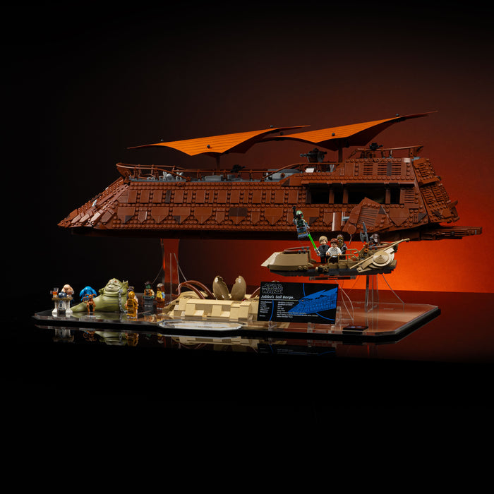 Limited Edition Display Stand for LEGO® Star Wars™ UCS Jabba’s Sail Barge and LEGO® Star Wars™ Desert Skiff and Sarlacc Pit (75396, 75397)