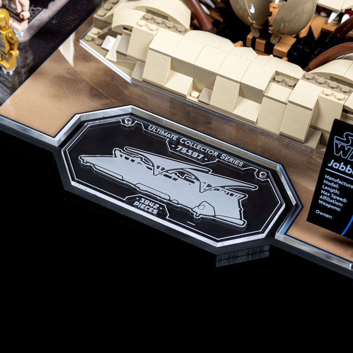 Limited Edition Display Stand for LEGO® Star Wars™ UCS Jabba’s Sail Barge and LEGO® Star Wars™ Desert Skiff and Sarlacc Pit (75396, 75397)