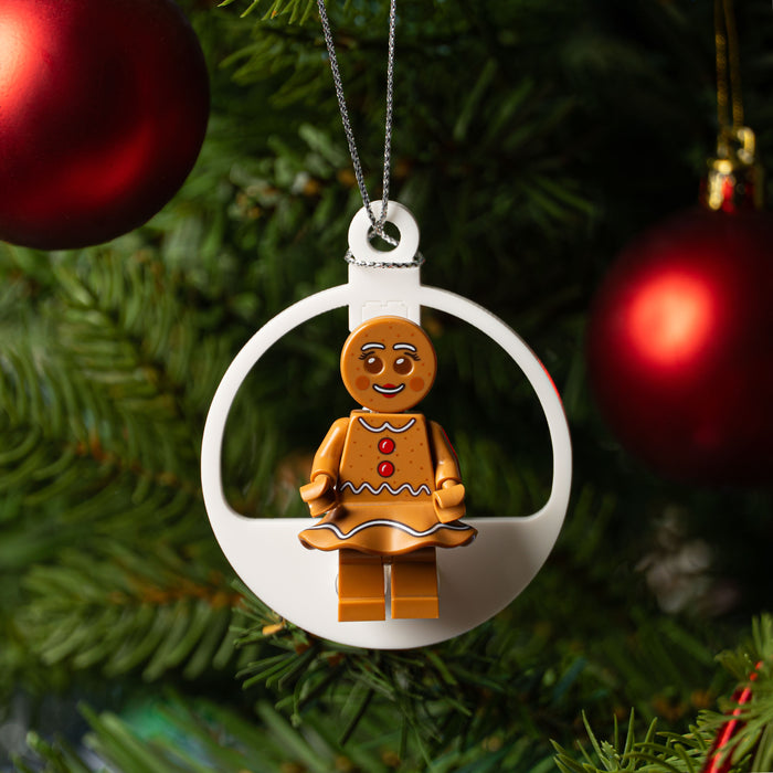 Minifigure Christmas Decorations - 5 Pack