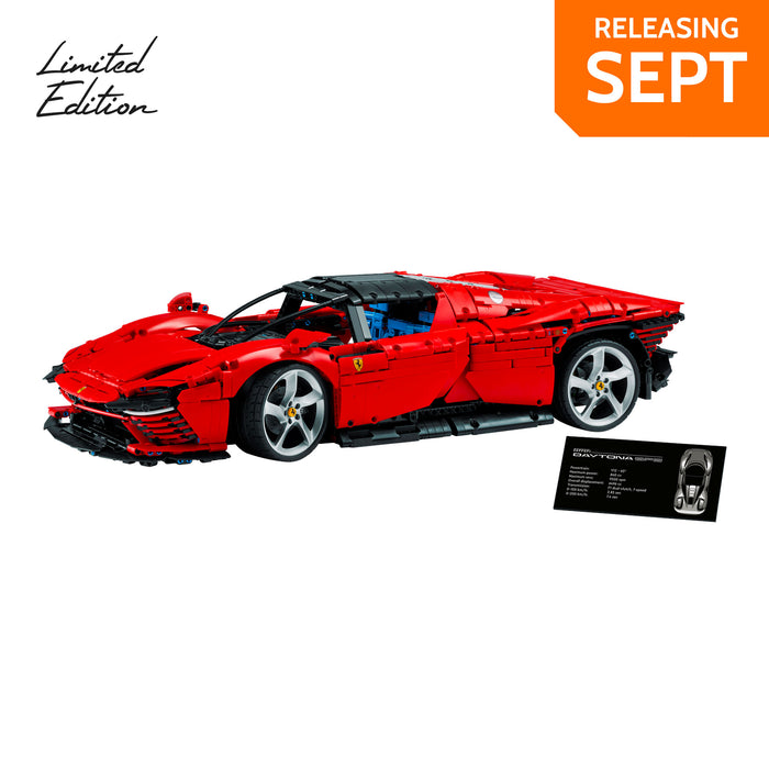 Limited Edition Wall Mounted Display Case for LEGO® Technic™ Ferrari Daytona SP3 (42143)