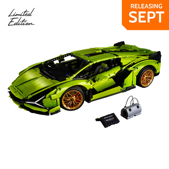 Limited Edition Wall Mounted Display Case for LEGO® Technic™ Lamborghini Sián (42115)