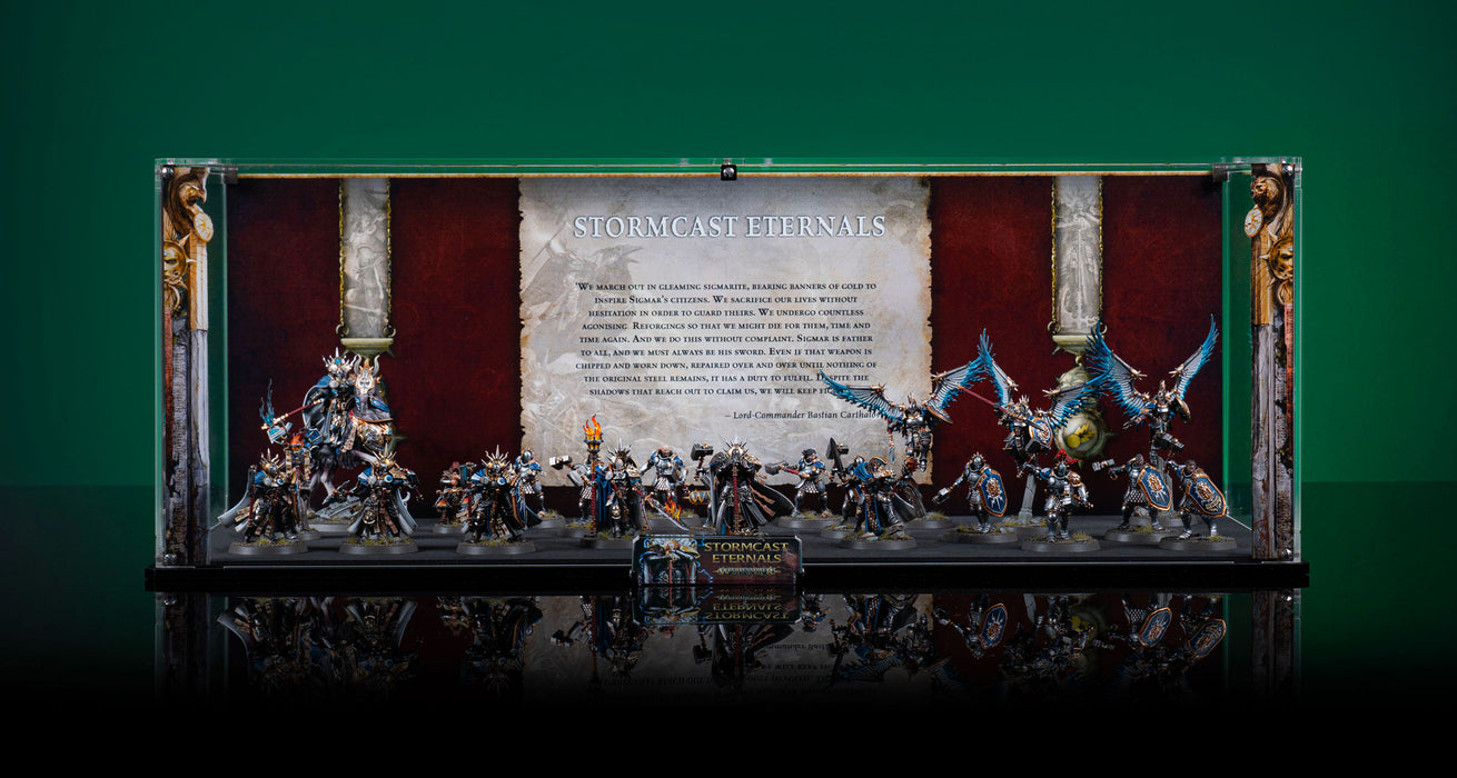 Limited Edition Display Case for Warhammer Age of Sigmar: Skaventide - Stormcast Eternals Army