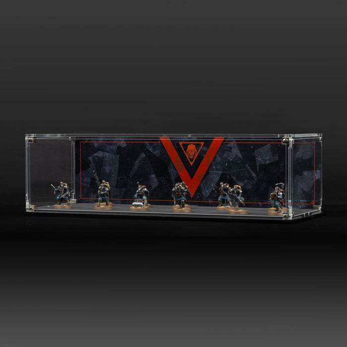 Display Case for Warhammer 40,000 Kill Team: Death Korps